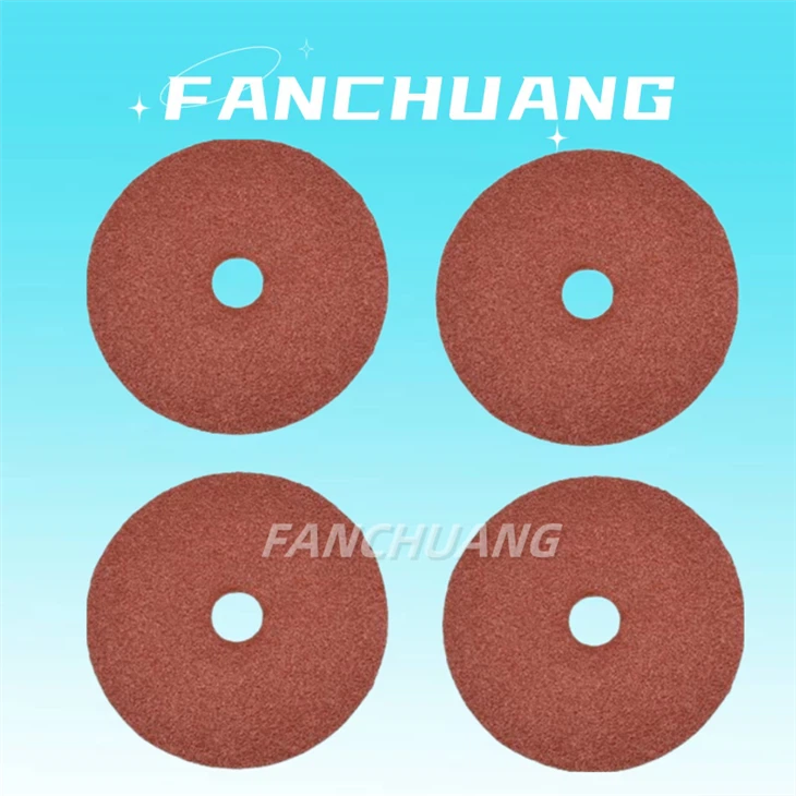 4 Inch Sanding Discs Aluminum Oxide Resin Fiber Grinding Disc With Center Hole